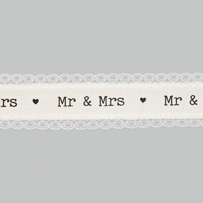 Druckband " Mr&Mrs"