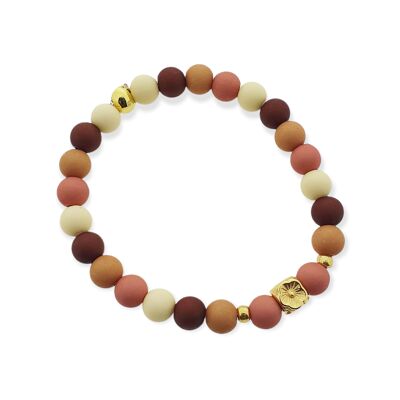 Bracciale Fiore – Marrone