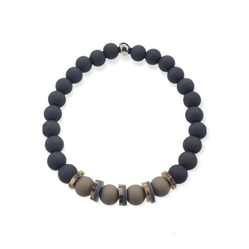 Bracelet Disc | Dark Gray/Light Gray