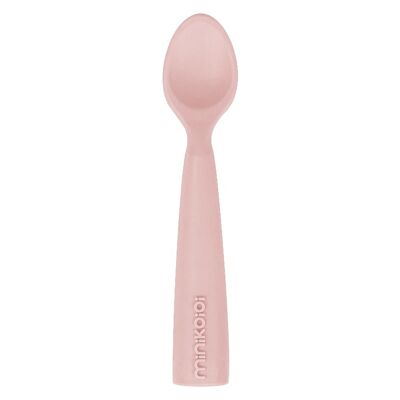 100% silicone spoon - Powder pink