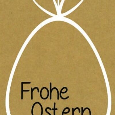 tarjeta regalo - Frohe Ostern