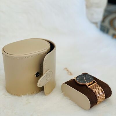 1 watch roll, leather, Cordoba Collection