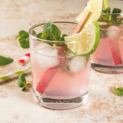 Fresh mint & rhubarb - Snap bar 53g