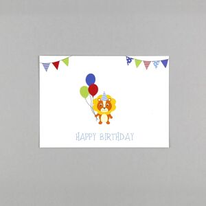 Carte postale anniversaire Leo Max