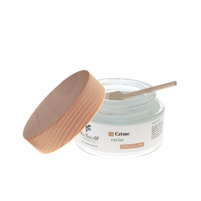 Crema anti-edad de caviar, rostro, 100% natural