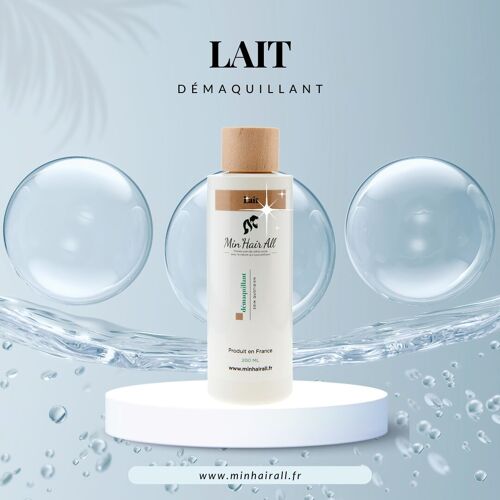 Lait démaquillant naturel visage et yeux