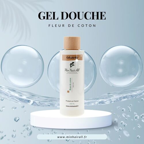 Gel douche fleur de coton - 200mL