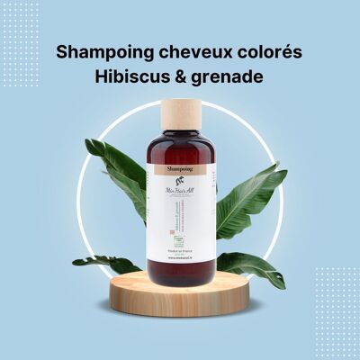 Organic colored hair shampoo - 250mL