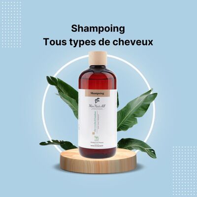 Shampoing tous types de cheveux Bio - 500mL