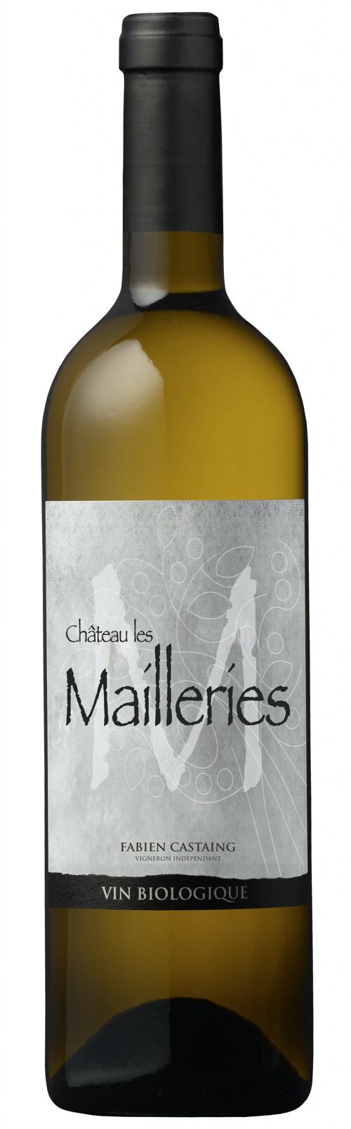 Vin blanc expressif Château les Mailleries M Bio AOC Bergerac 