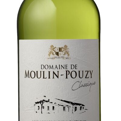 Dry white wine AOC Bergerac Moulin-Pouzy Classique 75cl