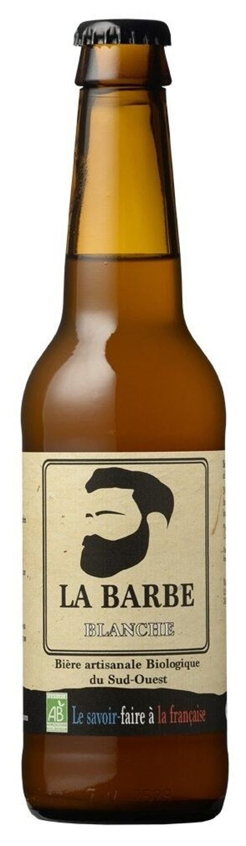 Biere artisanale bio blanche la barbe fr-bio-01