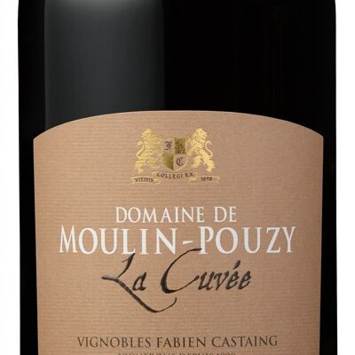 Bergerac wooded red wine Moulin-Pouzy La Cuvée 75cl