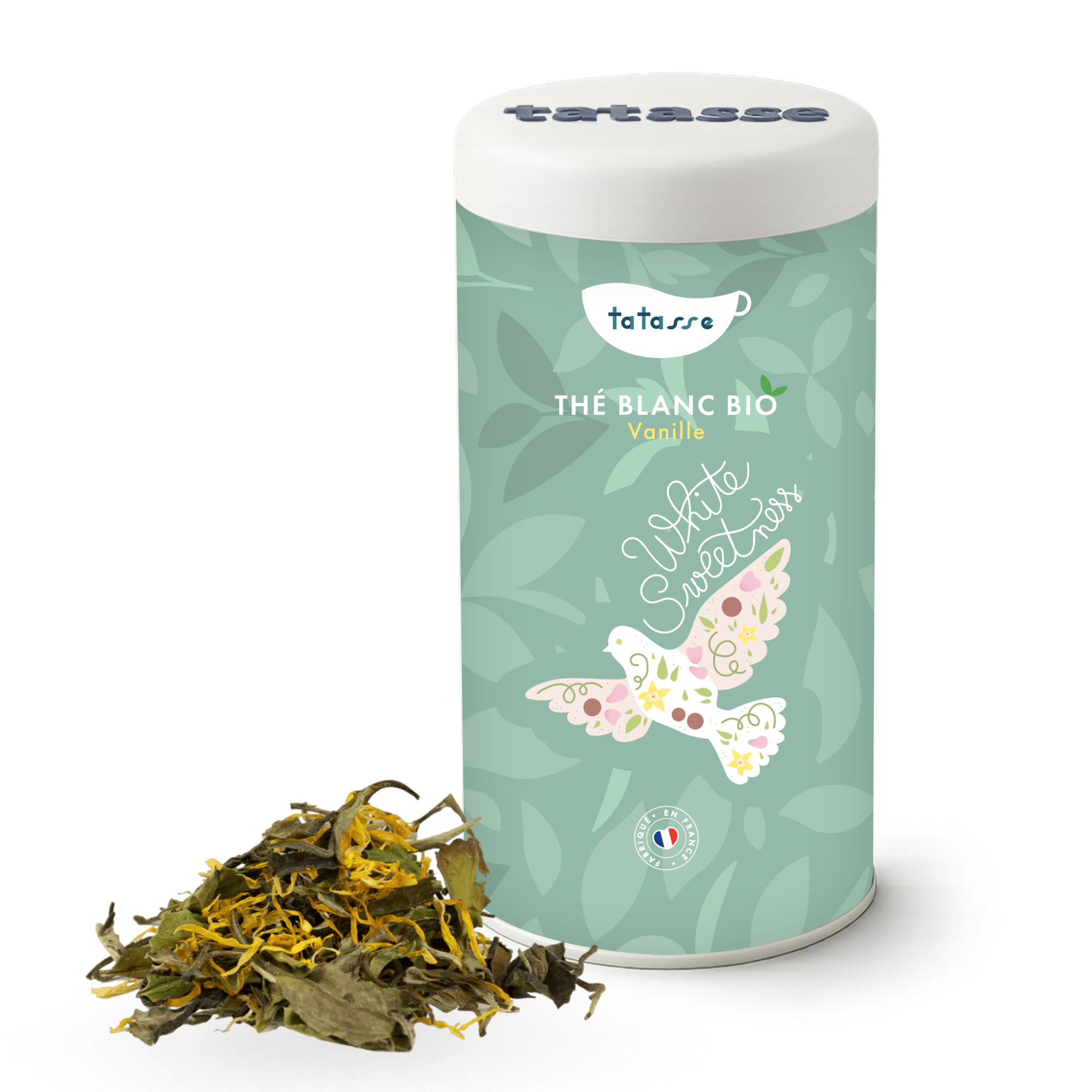 Organic white vanilla tea – a smooth and refined infusion – White Sweetness