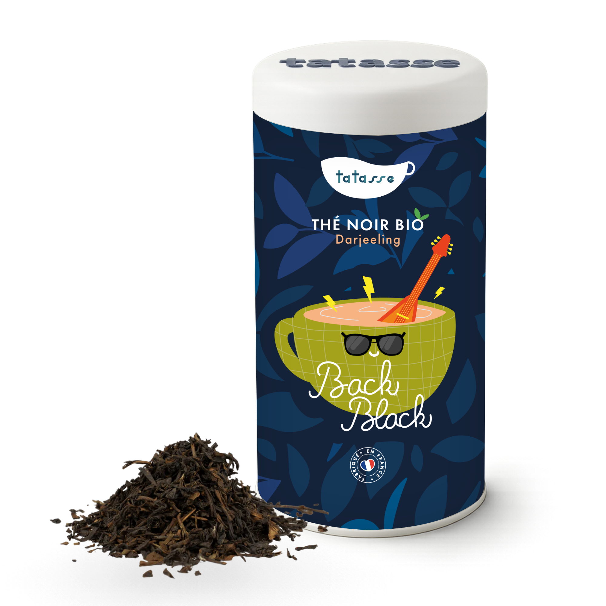 Organic Darjeeling black tea – lively and structured infusion – Back in Black
