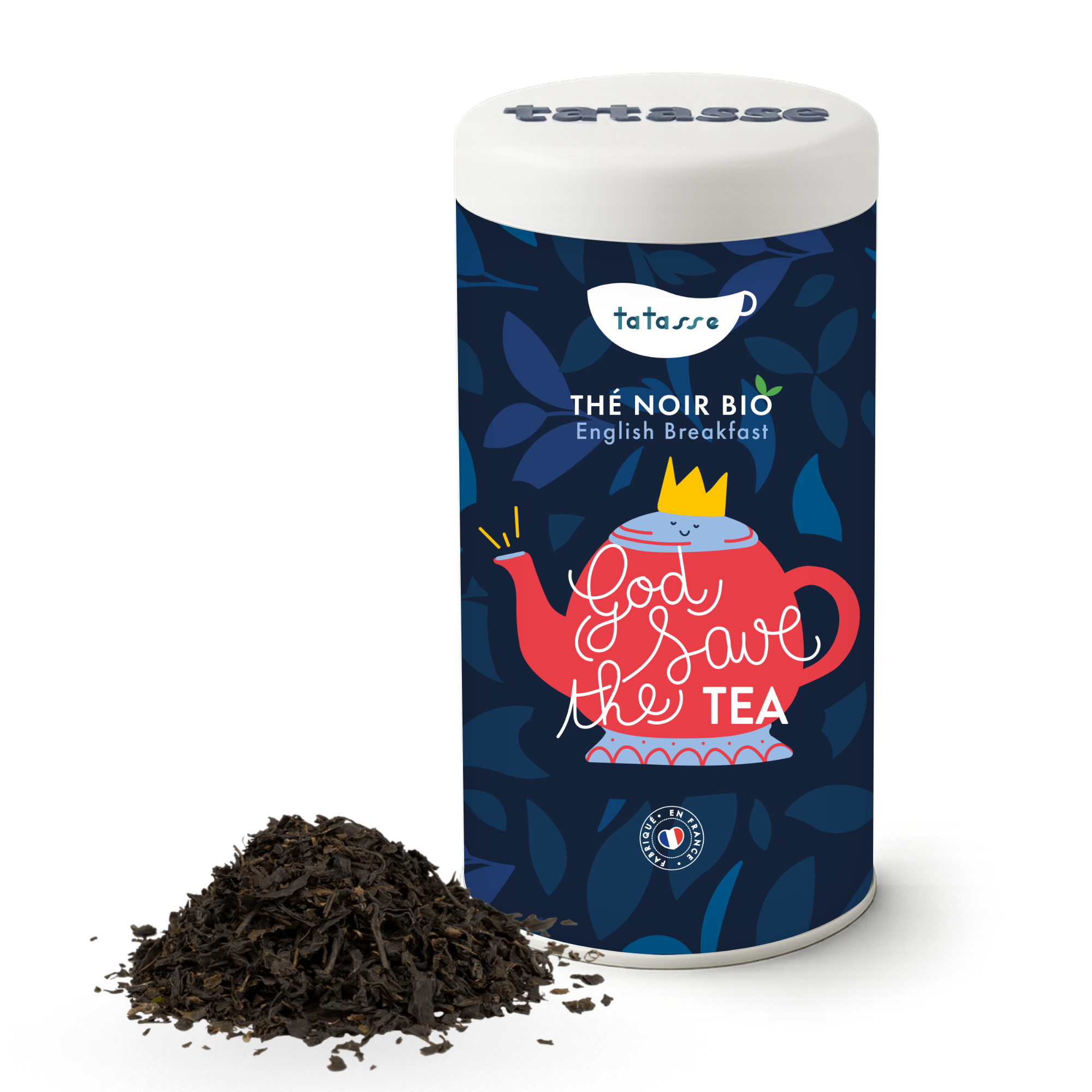 Organic English Breakfast Black Tea – a full-bodied, malty infusion – God Save the Tea