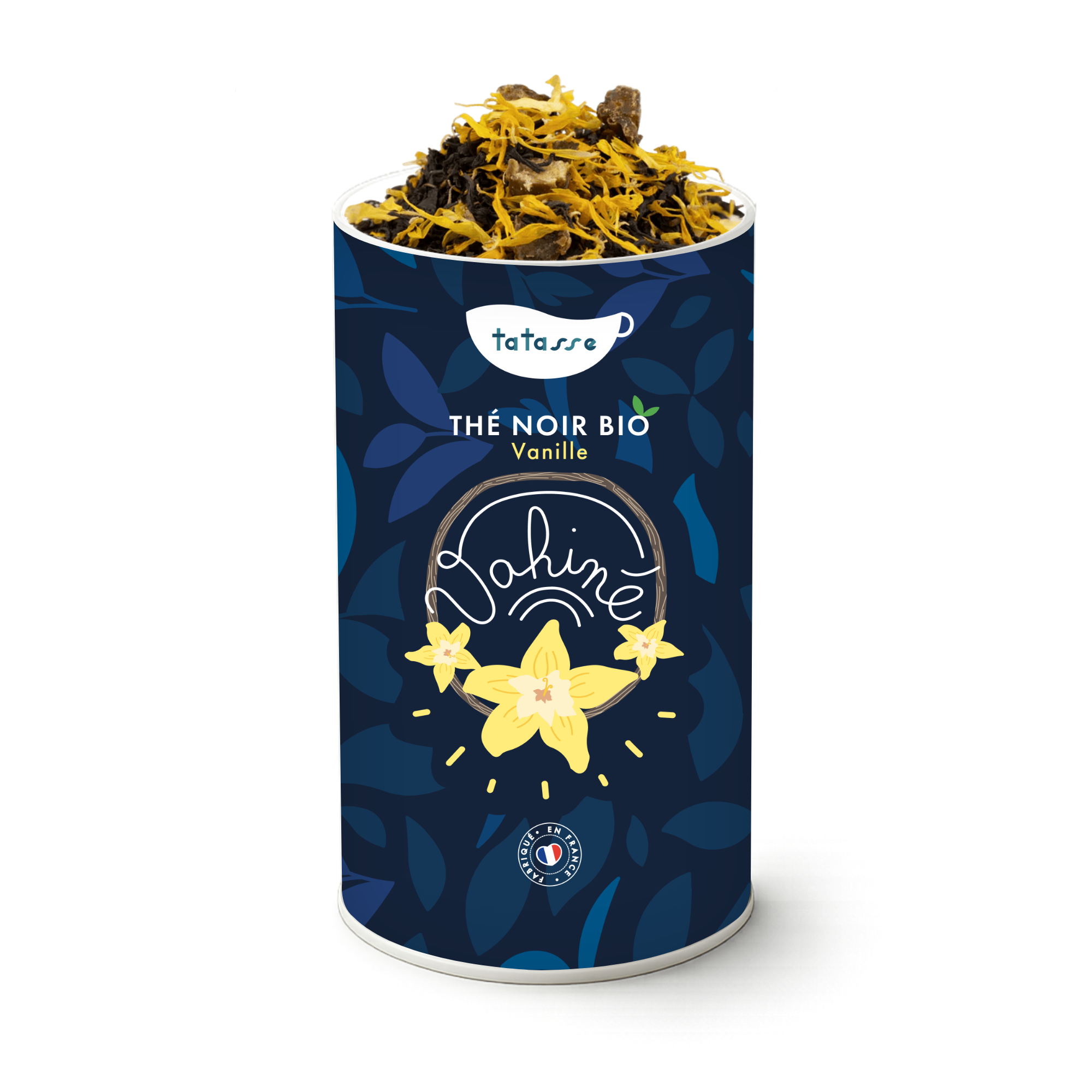 Thé noir bio vanille – infusion gourmande et structurée – Vahiné