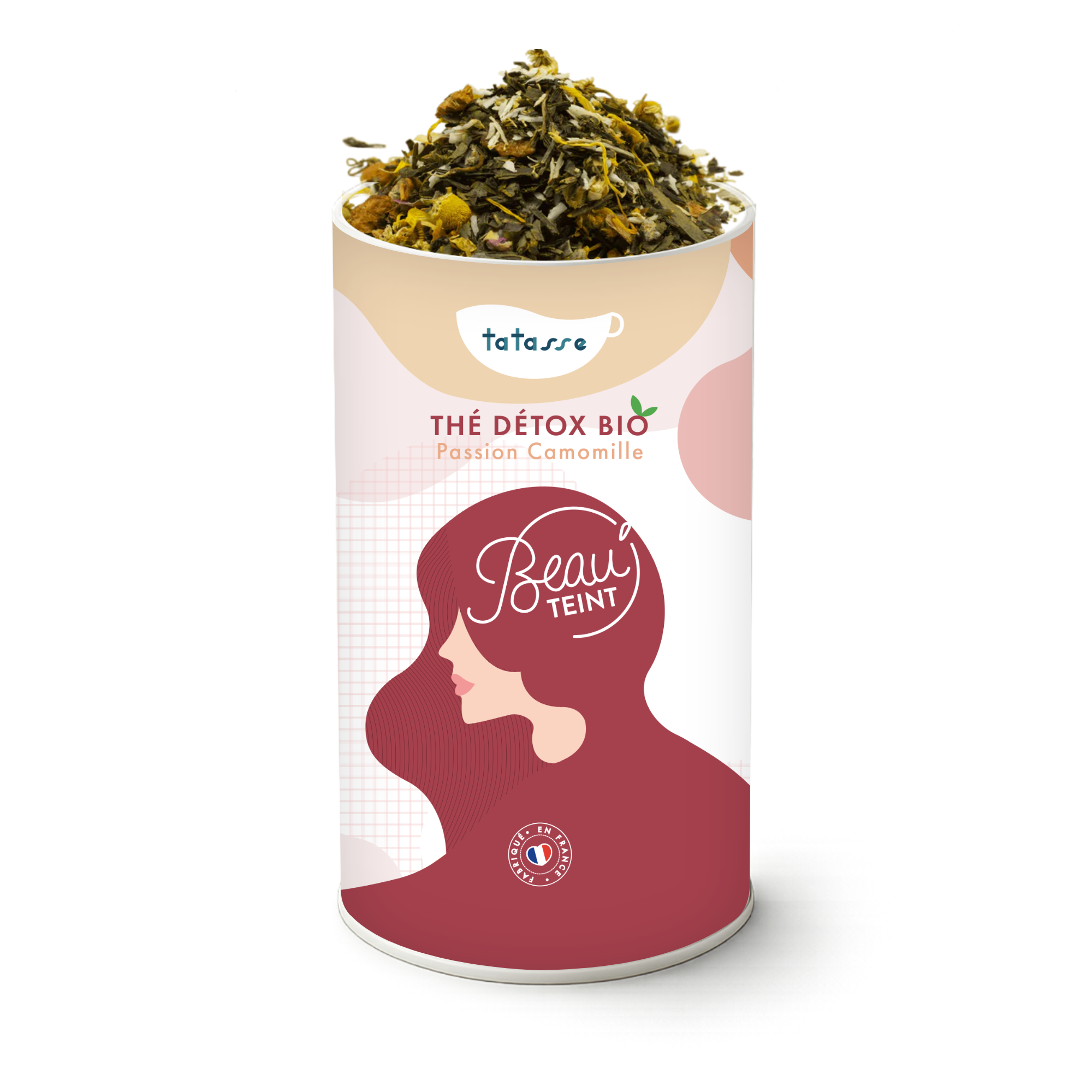 Thé vert bio floral passion – infusion bien-être – Beau Teint