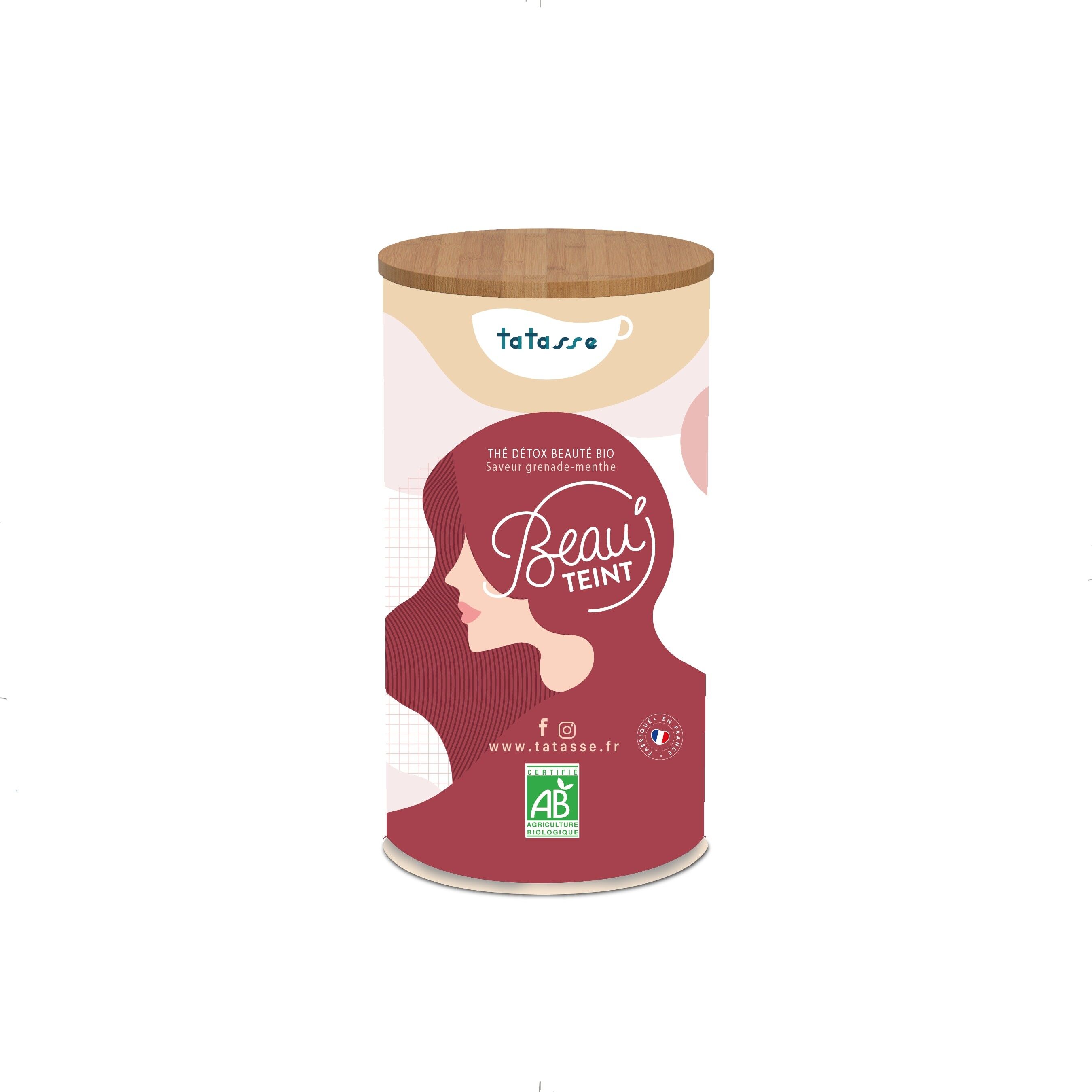 Thé vert bio floral passion – infusion bien-être – Beau Teint