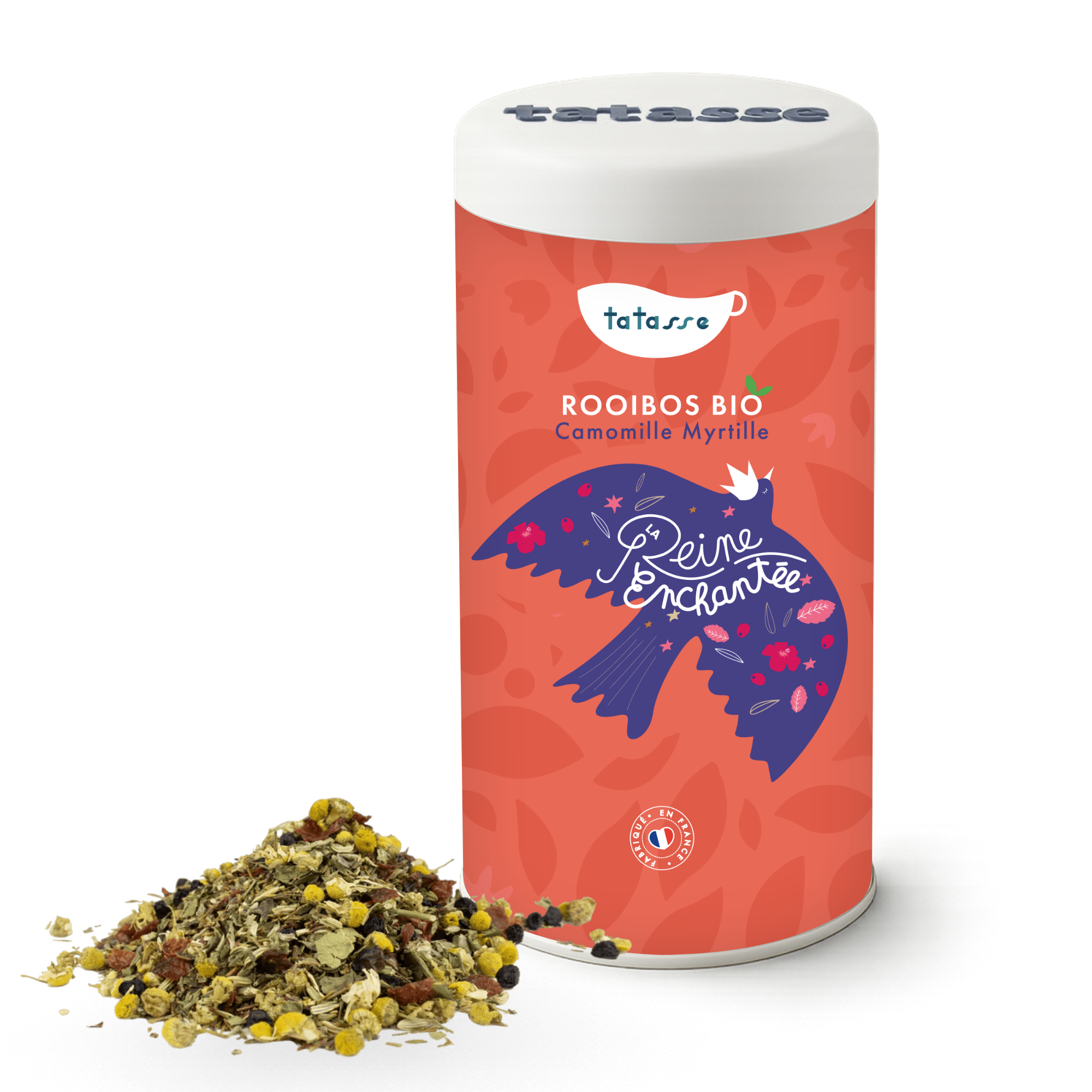 Organic Rooibos Floral Blueberry – Gentle Caffeine-Free Infusion – The Enchanted Queen
