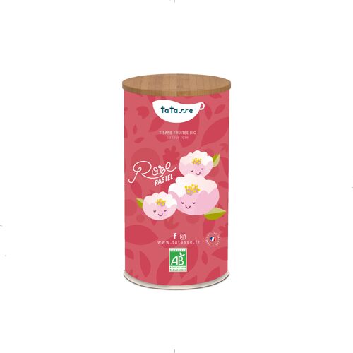 Rose Pastel - Tisane fruitée BIO saveur rose
