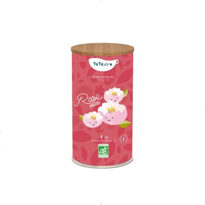 Rose Pastel - ORGANIC fruity herbal tea with rose flavor