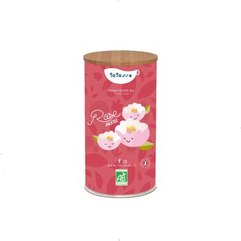 Rose Pastel - Tisane fruitée BIO saveur rose 1