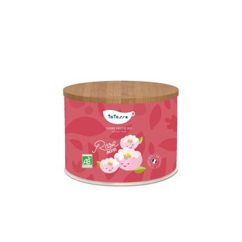 Rose Pastel - Tisane fruitée BIO saveur rose 3