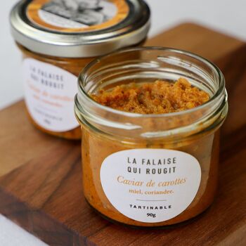 Caviar de carottes des sables du Cotentin, miel, coriandre 3