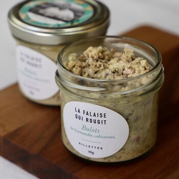 Rillettes de bulots de la baie de Granville, salicornes 3