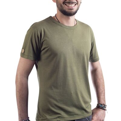 Fairwear Bamboo Basic Shirt Homme Vert Mousse