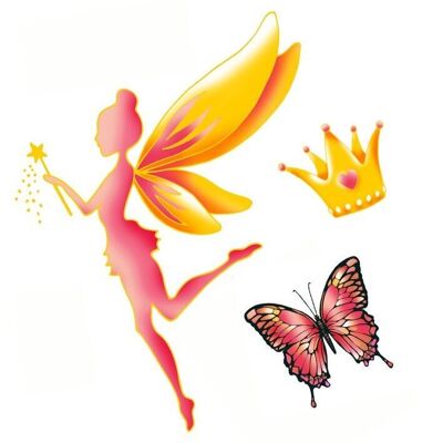 Temporary tattoo: the fairy