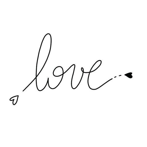 Tatouage éphémère : Love heart