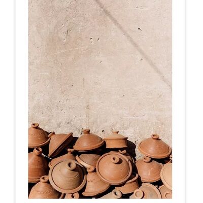 Print "Handmade Moroccan Tajine"