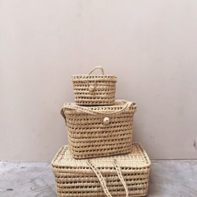 Palm basket - L