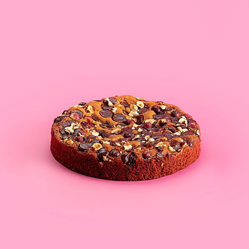Cookie choco noisette géant - Sans moule