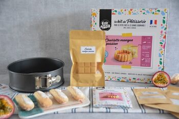 Kit de pâtisserie - Charlotte Mangue Passion - Avec moule 2