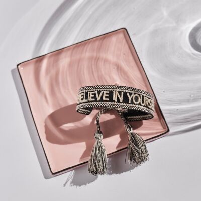Believe in yourself Statement Armband
