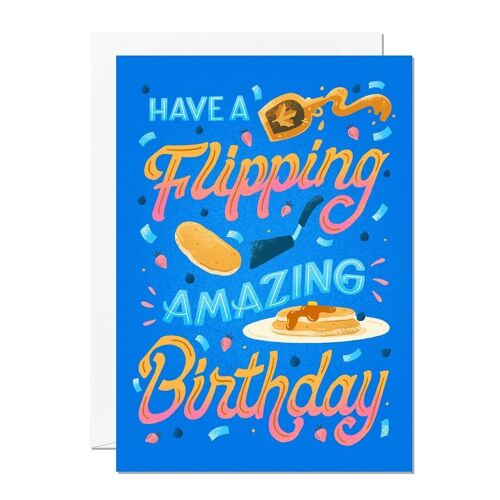 Flipping Amazing Birthday | Greeting Card