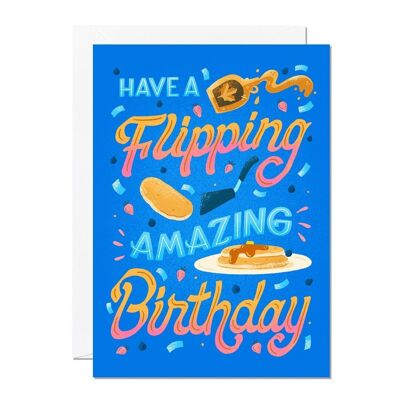 Flipping Amazing Birthday | Grußkarte