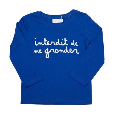 L INTERDIT - T-shirt - Bleu