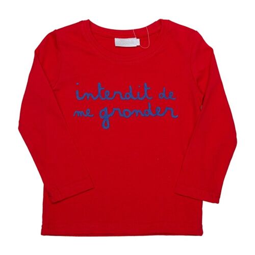 L INTERDIT - T-shirt - Rouge