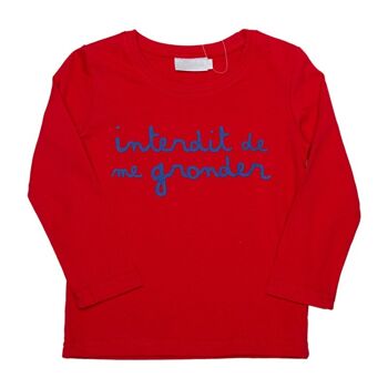 L INTERDIT - T-shirt - Rouge 1