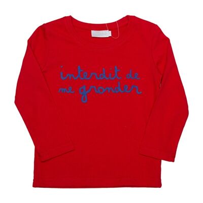 L INTERDIT - T-shirt - Rouge