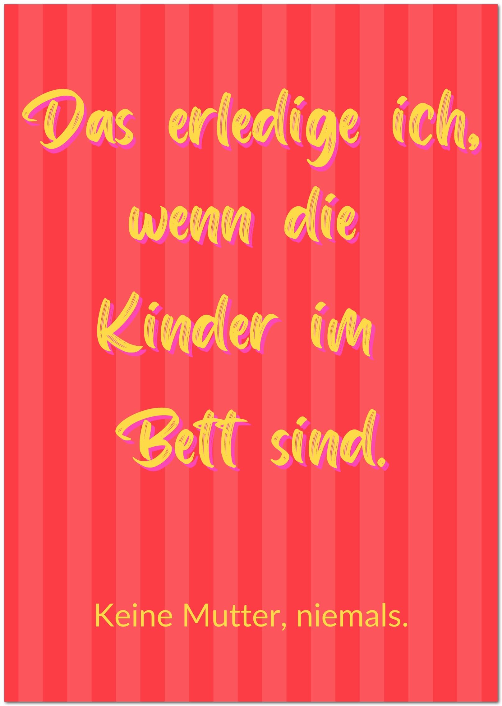 Cartolina "bambini a letto"