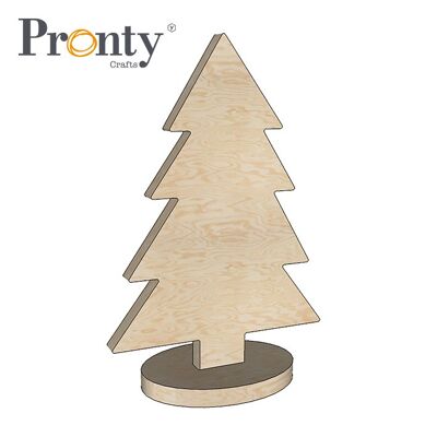 Pronty Crafts Decowood 3D Árbol de Navidad