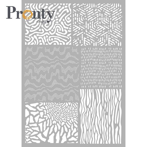 Pronty Crafts Stencil Pattern Background  A4