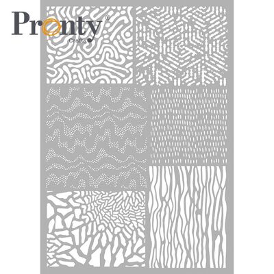 Pronty Crafts Stencil Pattern Background A4