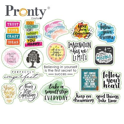 Pronty Crafts Embellishments Citations imprimer