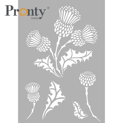 Pronty Crafts Schablone Distel A4